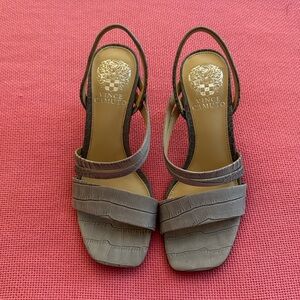 Steel Blue Vince Camuto Heel